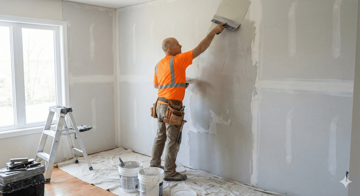 Plastering project 3 in Placer County
