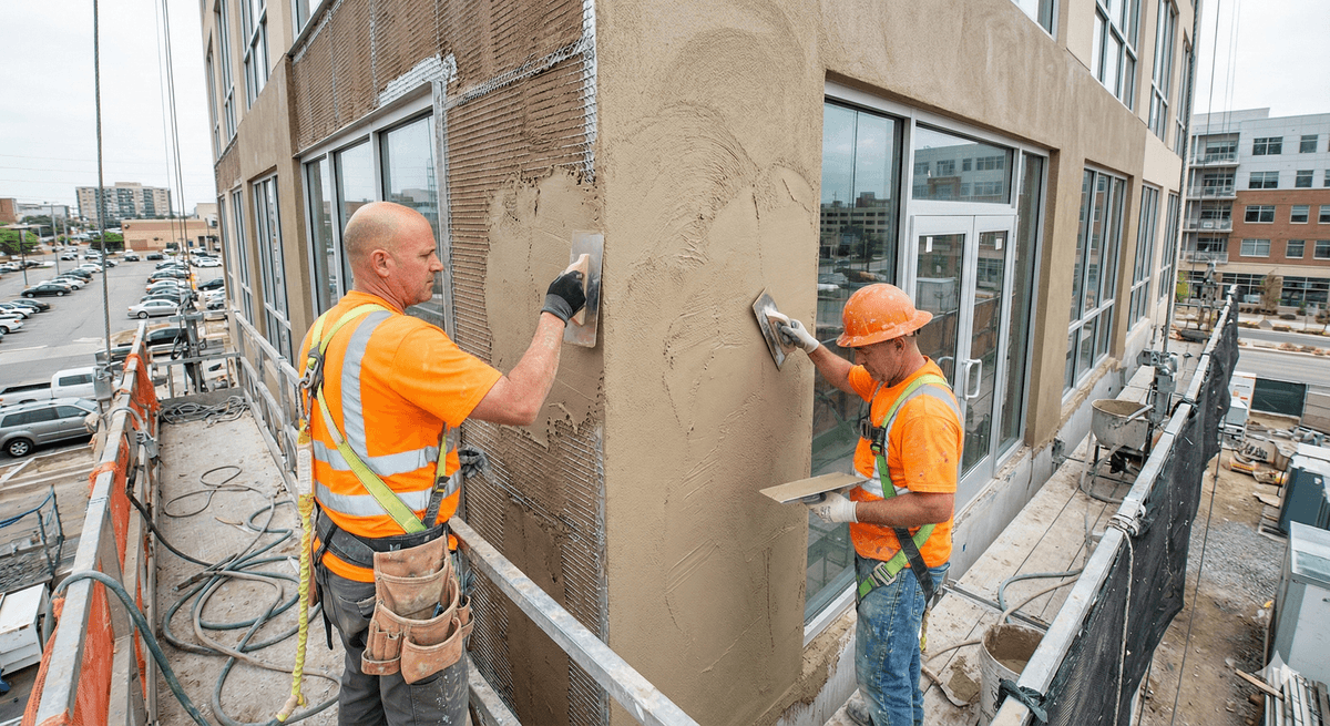 Plastering project 6 in Placer County